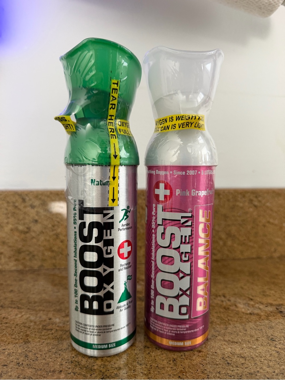 Boost Oxygen NWT 2 Pack